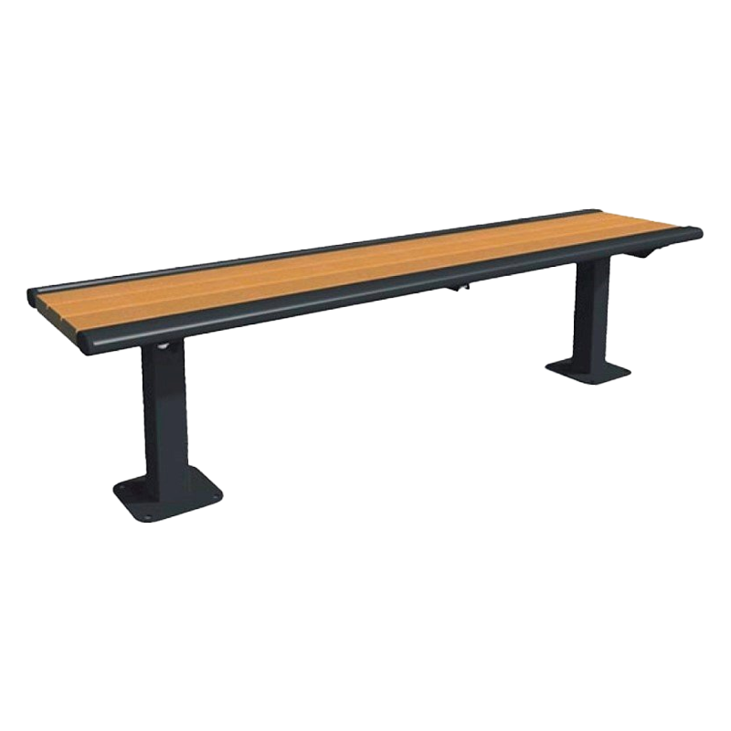 Superior Recreational  6ft Arches SERIES RECYCLED BENCH W/O BACK B6ARS-RC