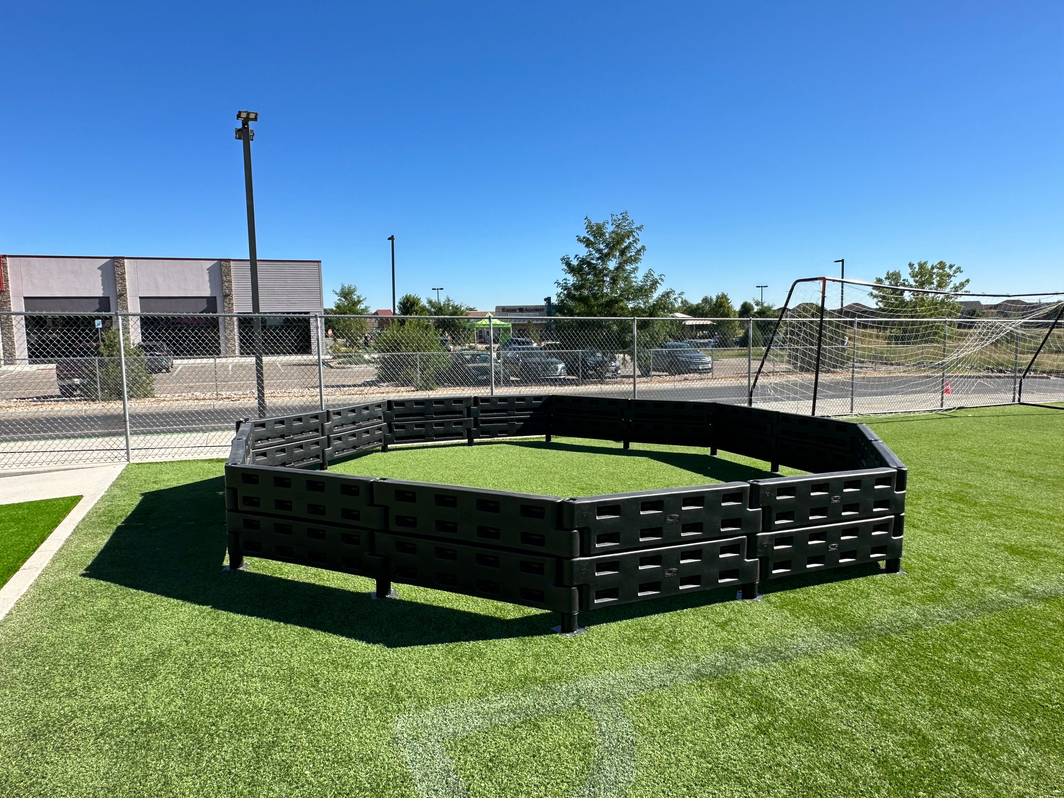 Action Play Systems Gaga Ball Pit With ADA Gate APS-GaGaPit APS-GaGaPit15