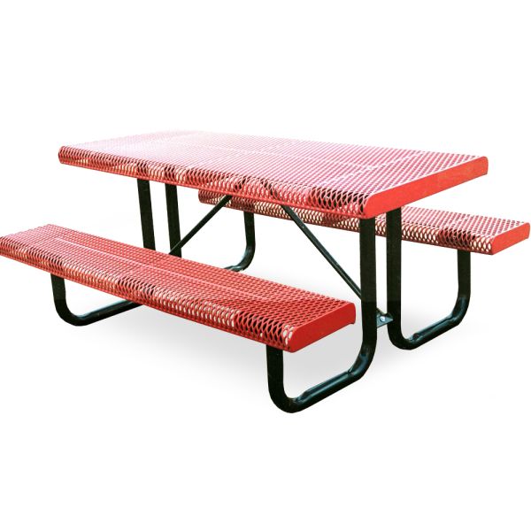 Superior Recreational 8ft Rolled Accessible Rectangular Portable Table T8ROLLHDCP