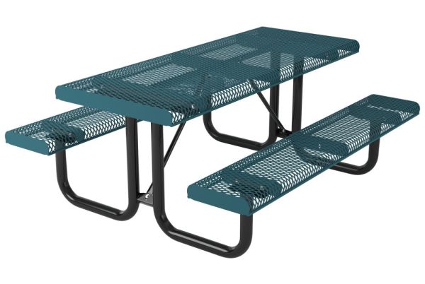 Superior Recreational 8ft Rolled Accessible Rectangular Portable Table T8ROLLHDCP
