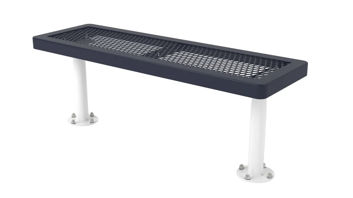 Superior Amenities Regal Bench without Back and Deluxe Seats and Two-Sections Bolted Together - B15PLAYERRCP