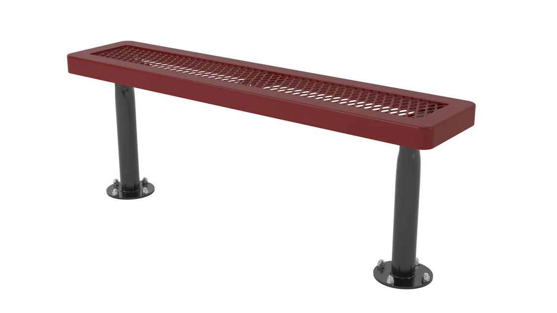 Superior Recreational Regal Standard Bench without Back Two-Sections Bolted Together - B15RCP