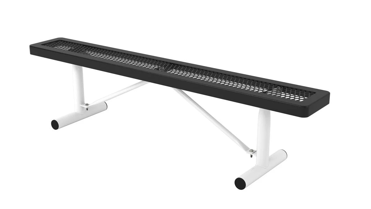 Superior Recreational Regal Standard Bench without Back Two-Sections Bolted Together - B15RCP