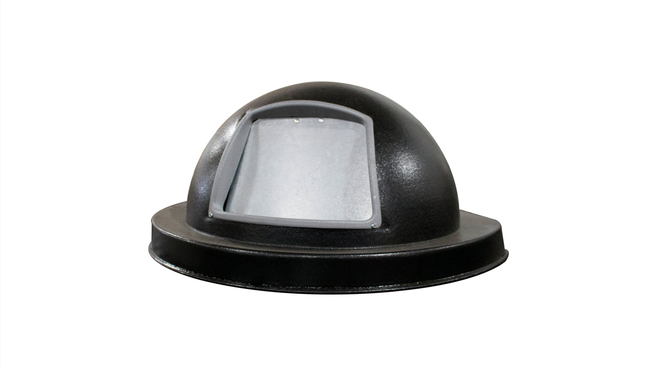 Superior Amenities Steel Dome Top for 32 Gallon Receptacles - DOME32S-HW
