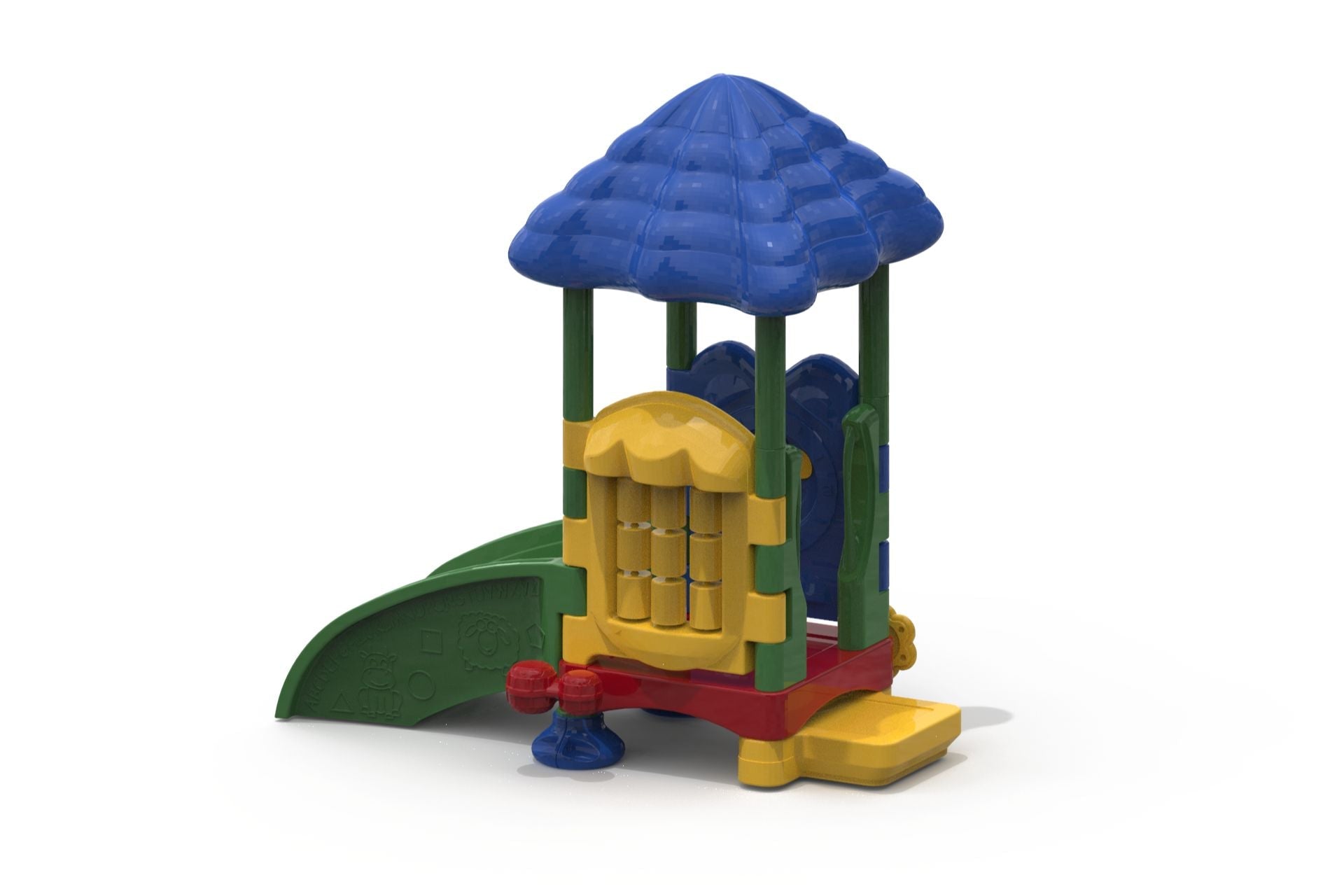 Ultra Play Discovery Center Super Sprout Playground With Roof DC-SSR
