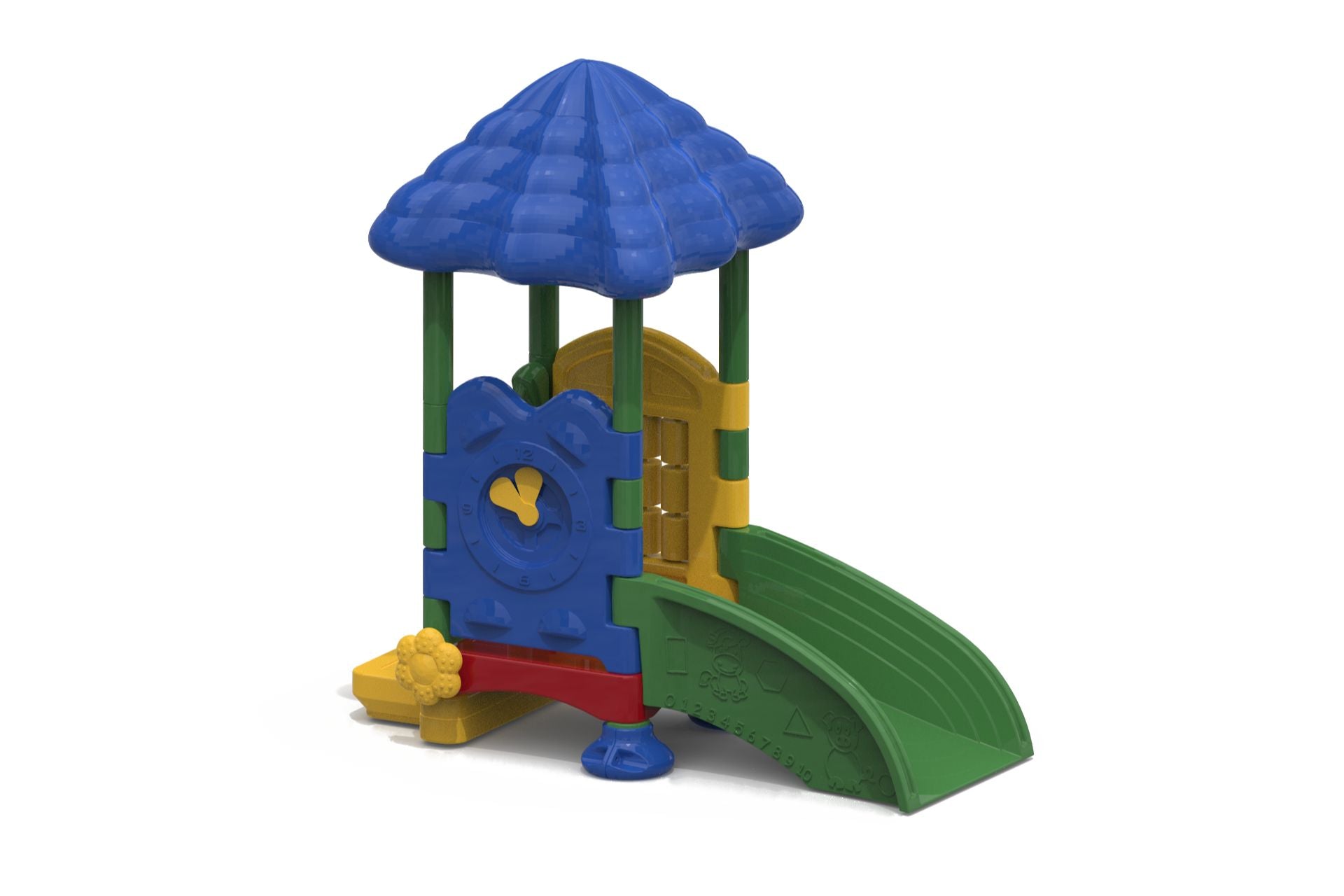 Ultra Play Discovery Center Super Sprout Playground With Roof DC-SSR