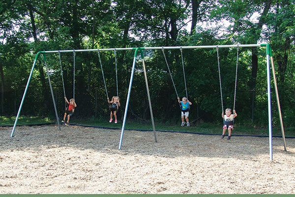 Ultra Play Bipod Swing Bay: Double Bay Tot Seats PBP-8-2C