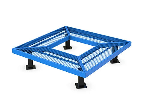 Superior Amenities Square Geometric Bench - GBS72S