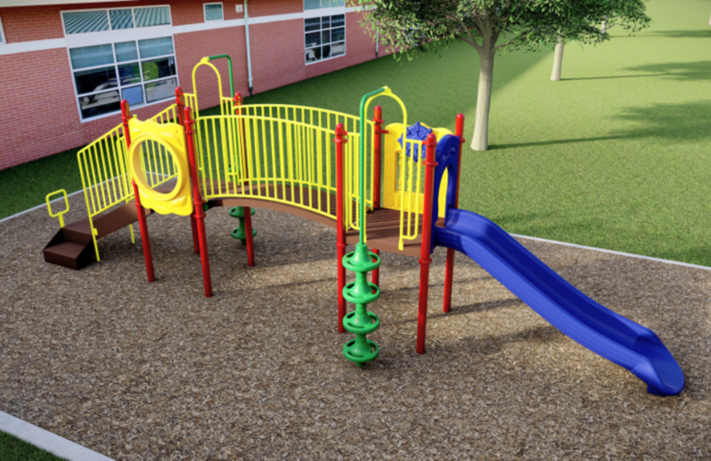 Ultra Play Layfette Playground w/ Shade UPLAY-048