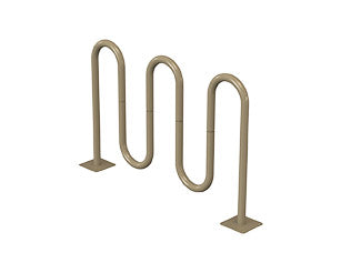 Superior Amenities Wave Bike Rack - MSBR2-SM