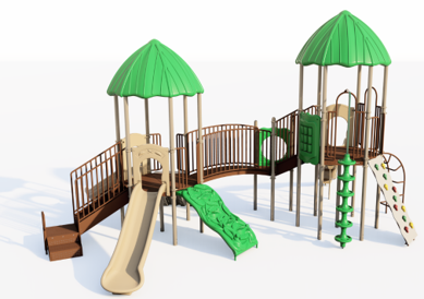 Ultra Play Honeycomb Hideaway with Roof UPLAY-050