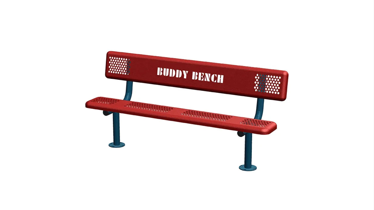 Superior Amenities Standard Buddy Bench - B6WBPERFP-BB