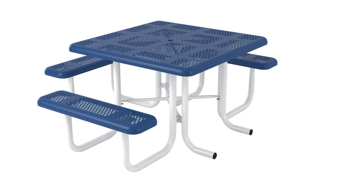Superior Amenities Perforated Square Portable Table