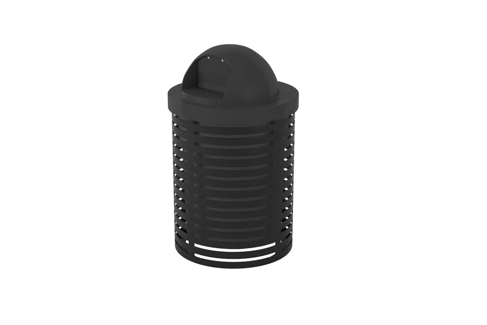 Superior Amenities Horizontal Strap Trash Receptacle - TR32HORZ