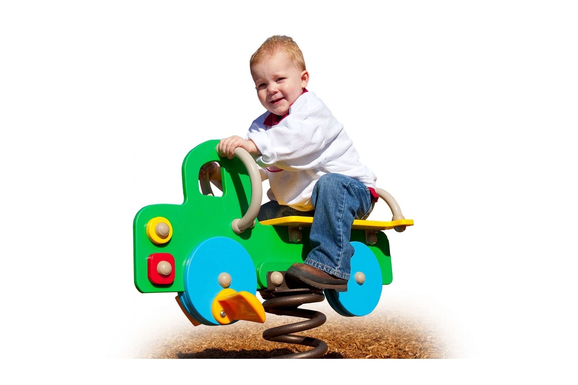 Universal spring rider inground footer kit (Fits See-Saws, Horse & Truck Spring Riders)