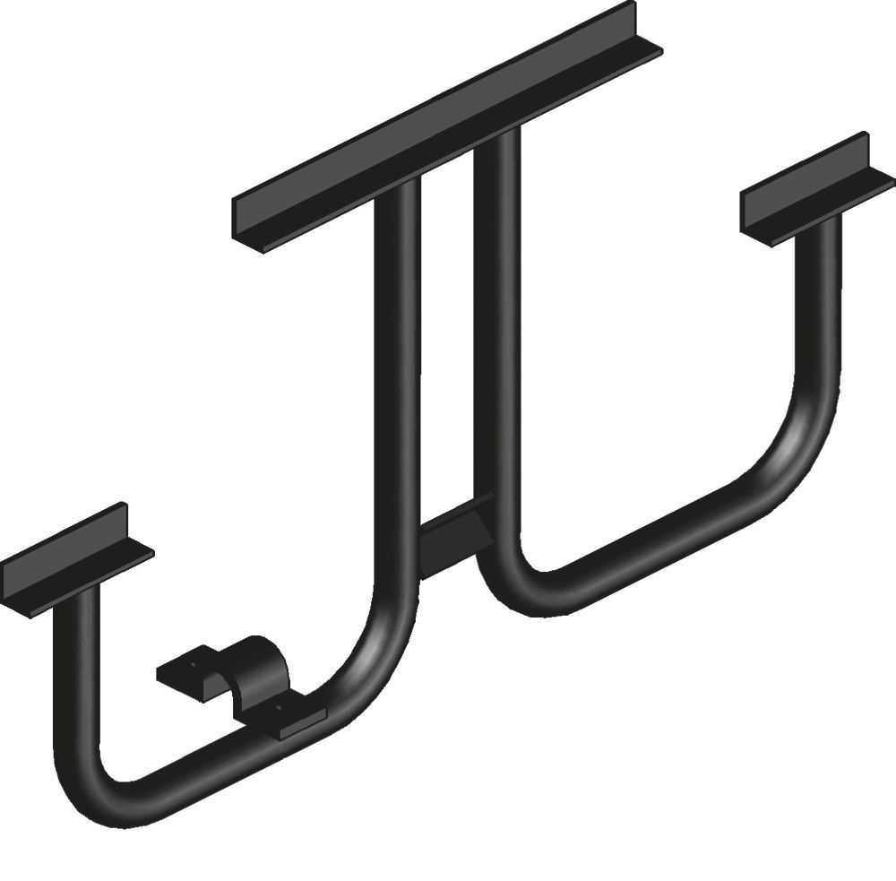 Superior Recreational Surface Mount Clamp for Portable Tables - CLAMP25-SET