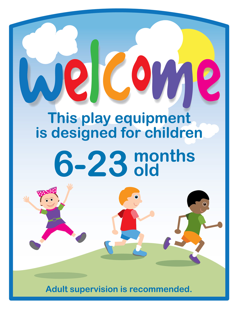 Ultra Play Welcome Sign (6-23 months) UP102