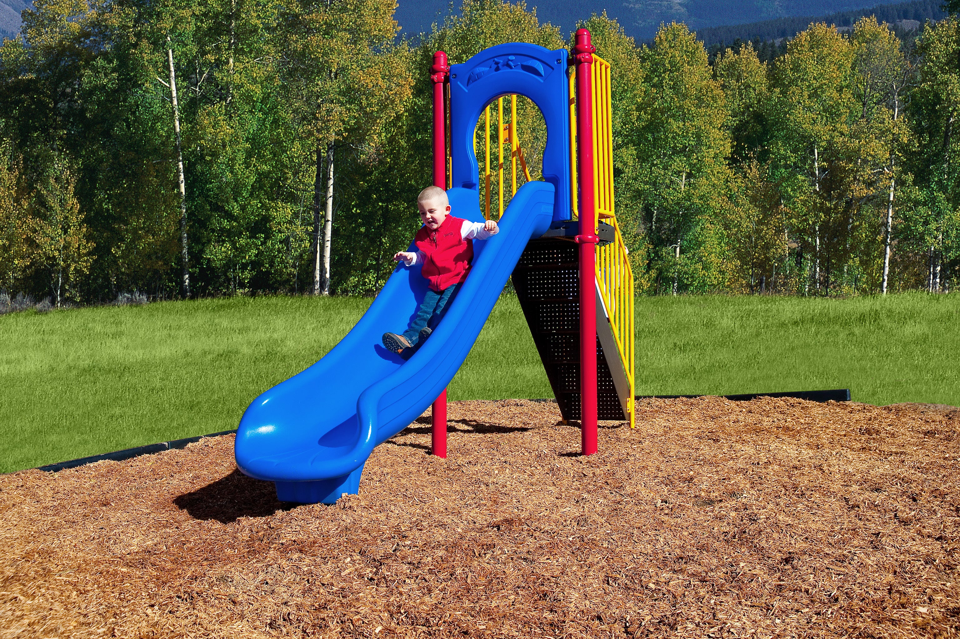 Ultra Play Freestanding 4' slide (playful) SLIDE-P