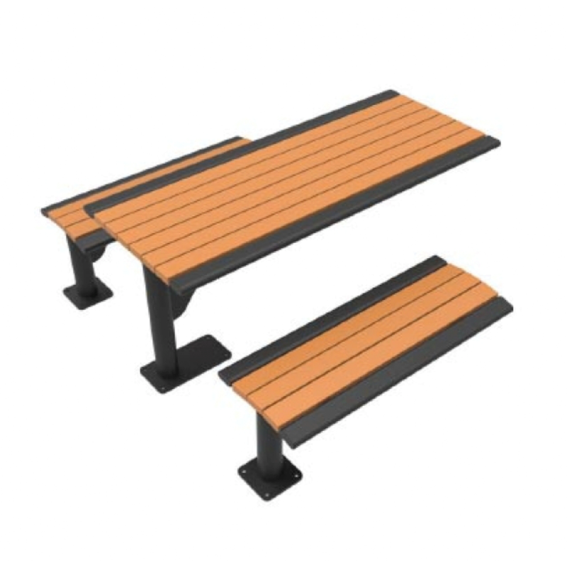 Superior Recreational 6ft Arches Steel Cantilever Table T6ARS-ST-CANT