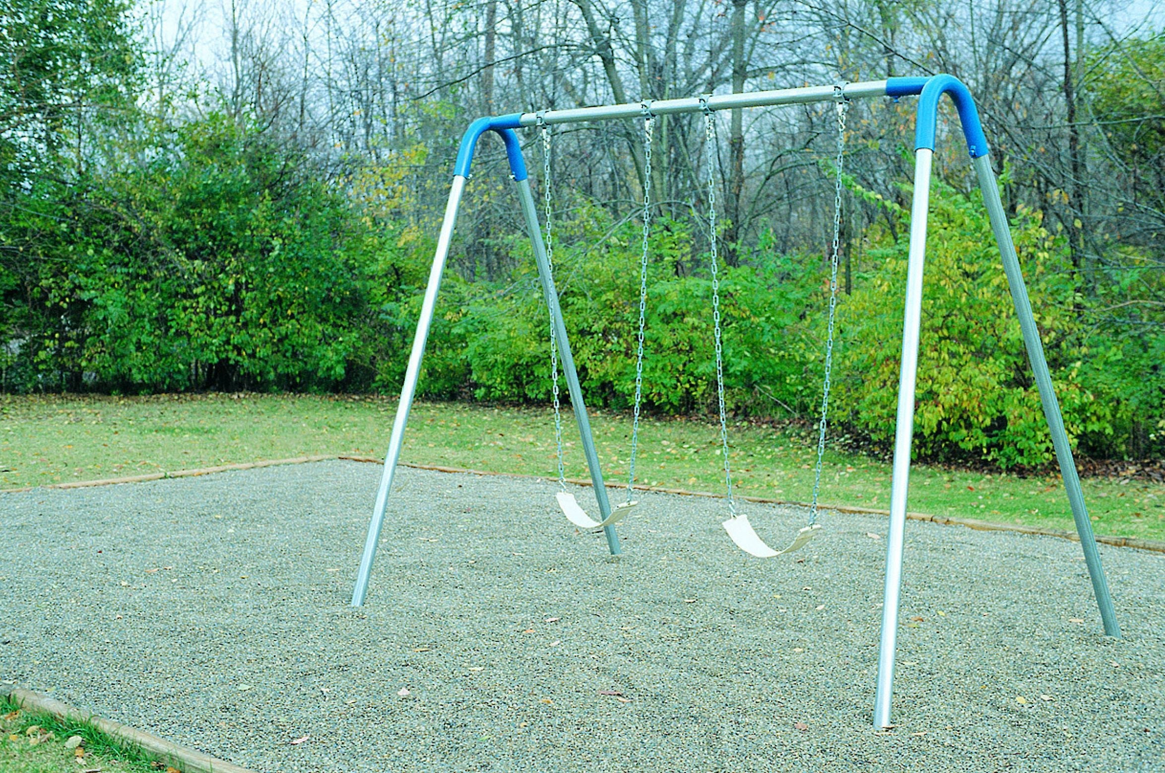 Ultra Play Bipod Swing- Single Bay with Strap Seats PBP-8-1S