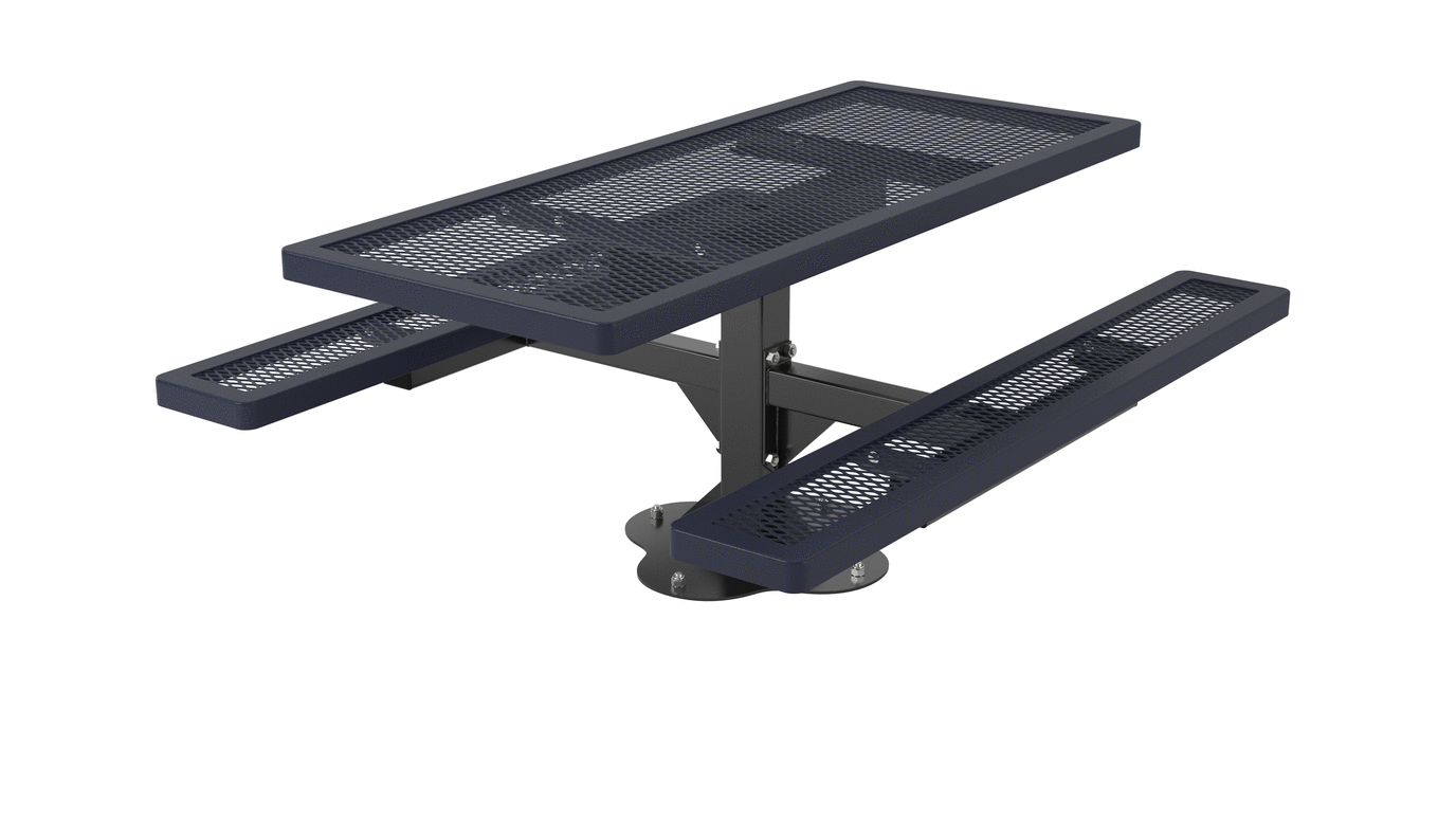 Superior Amenities Regal Rectangle Pedestal Table - T6RCPEDS