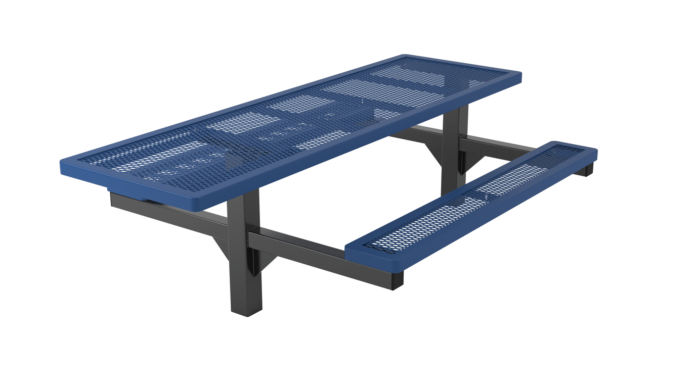 Superior Amenities Accessible Regal Rectangle Pedestal Table - T6RCPEDHDCPS