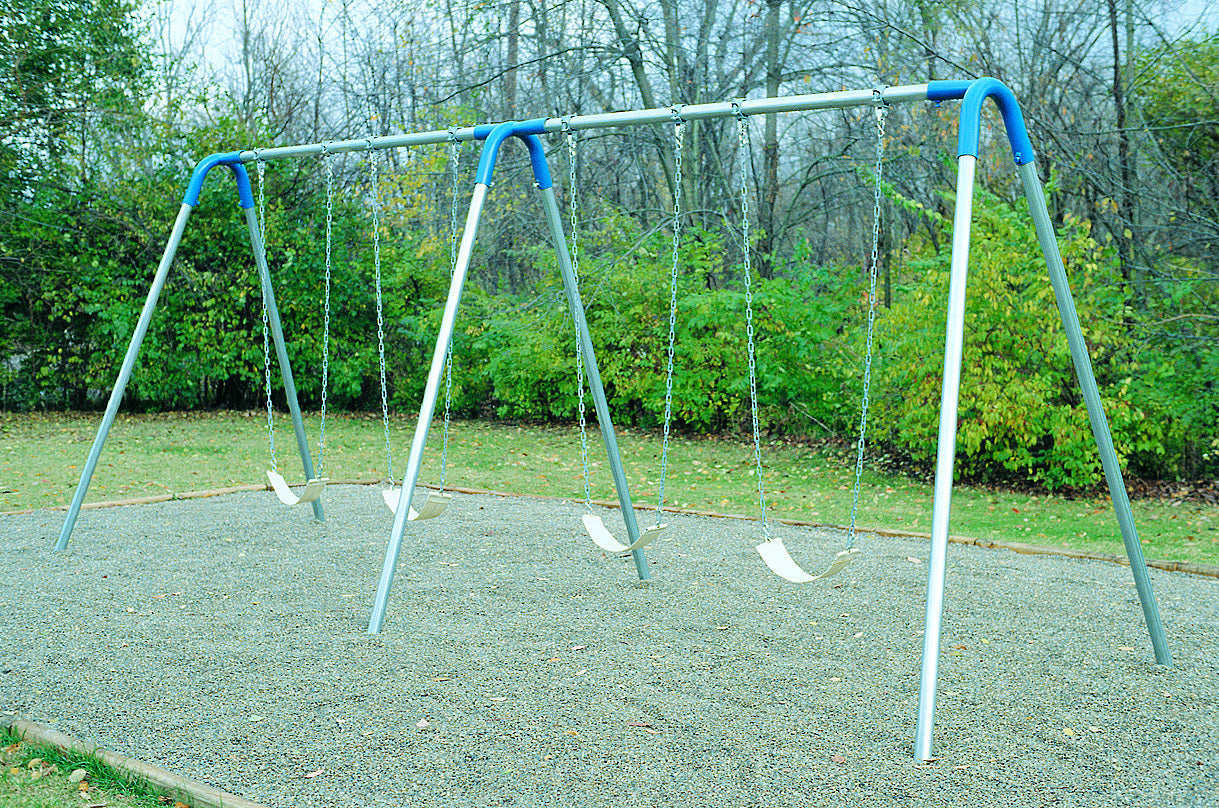 Ultra Play Bipod Swing Bay: Double Bay with Strap Seats PBP-2S