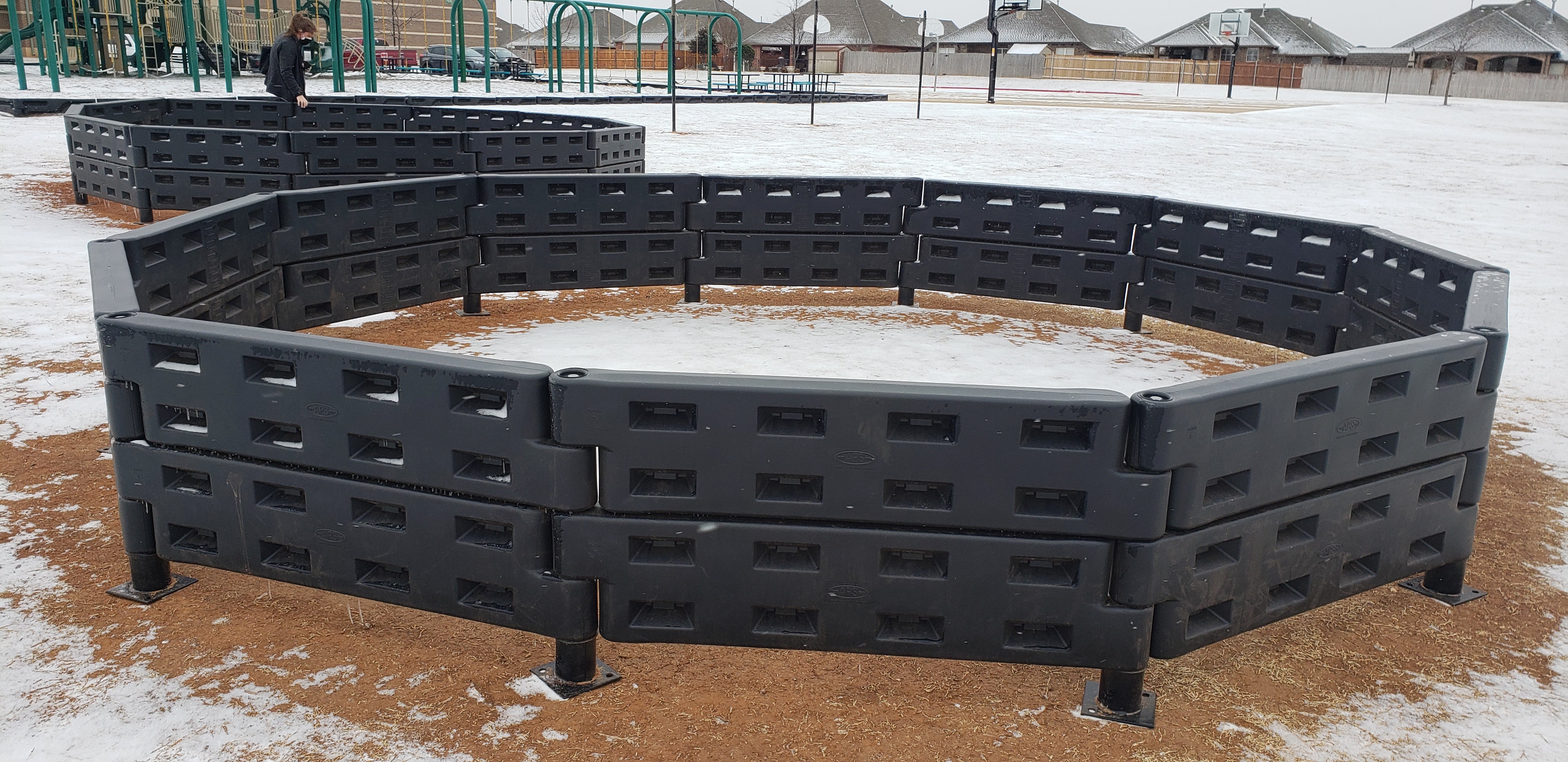 Action Play Systems Gaga Ball Pit With ADA Gate APS-GaGaPit  APS-GaGaPit15