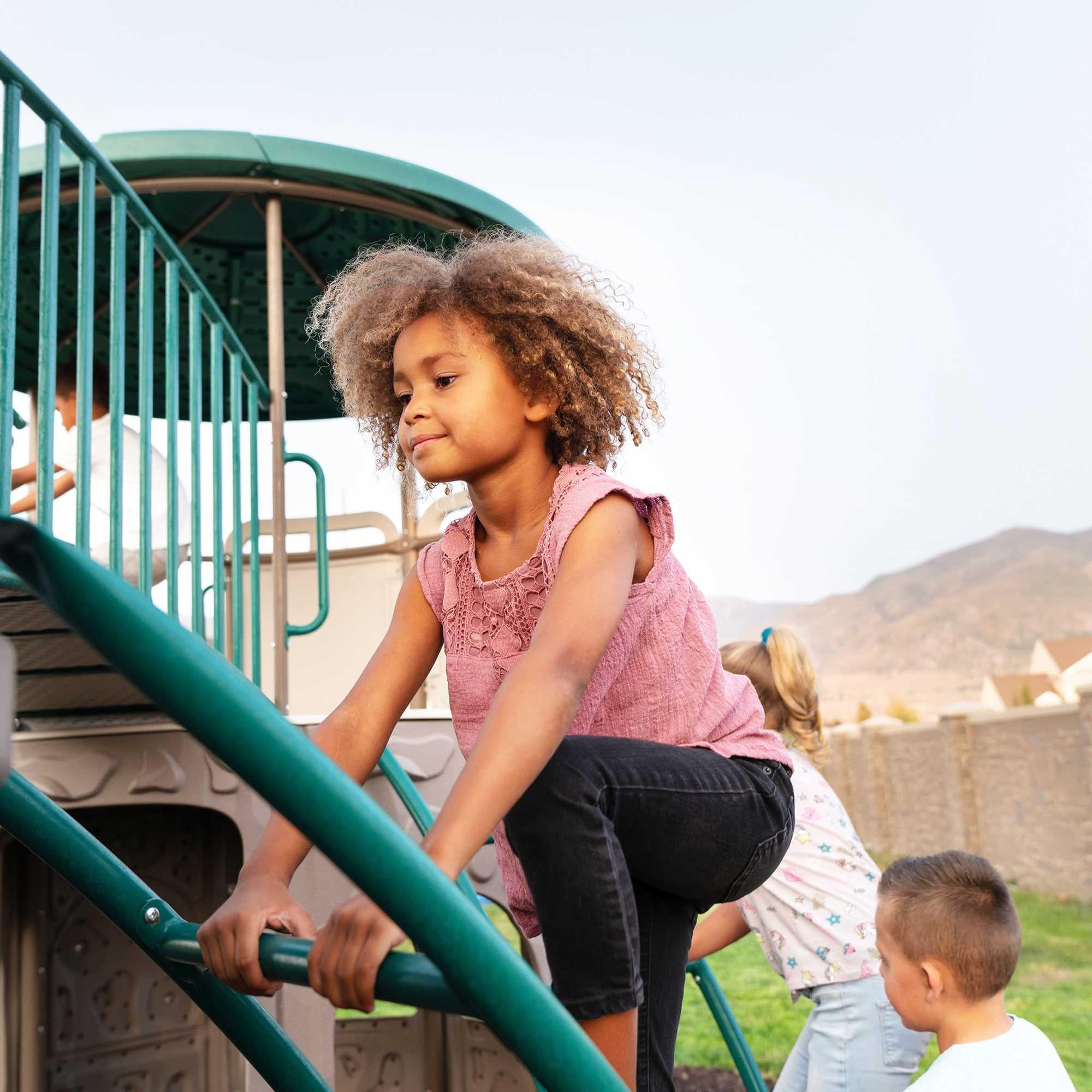 Lifetime Double Adventure Tower with Monkey Bars - 90966