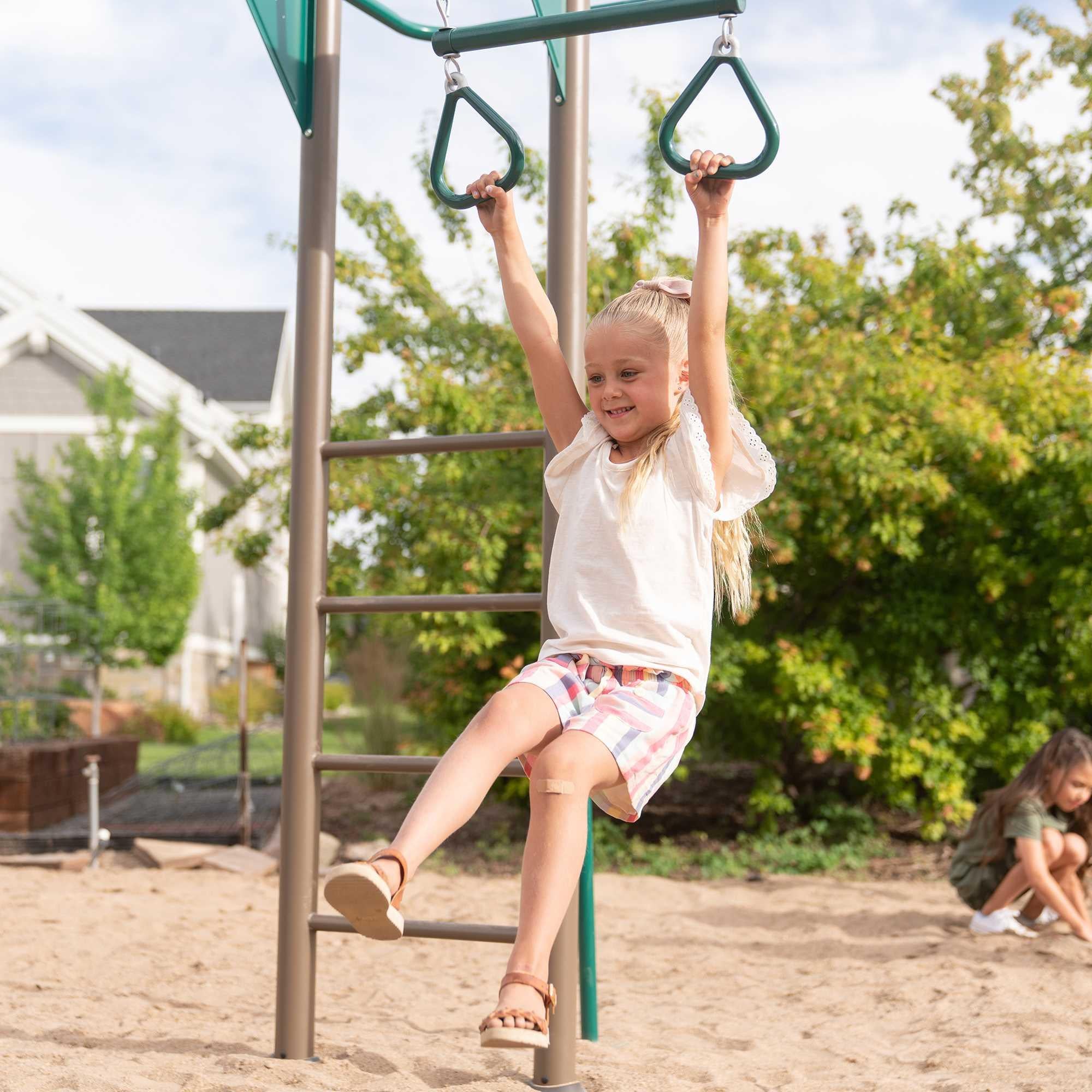 Lifetime Monkey Bar Adventure Swing Set (Earthtone) - 91028