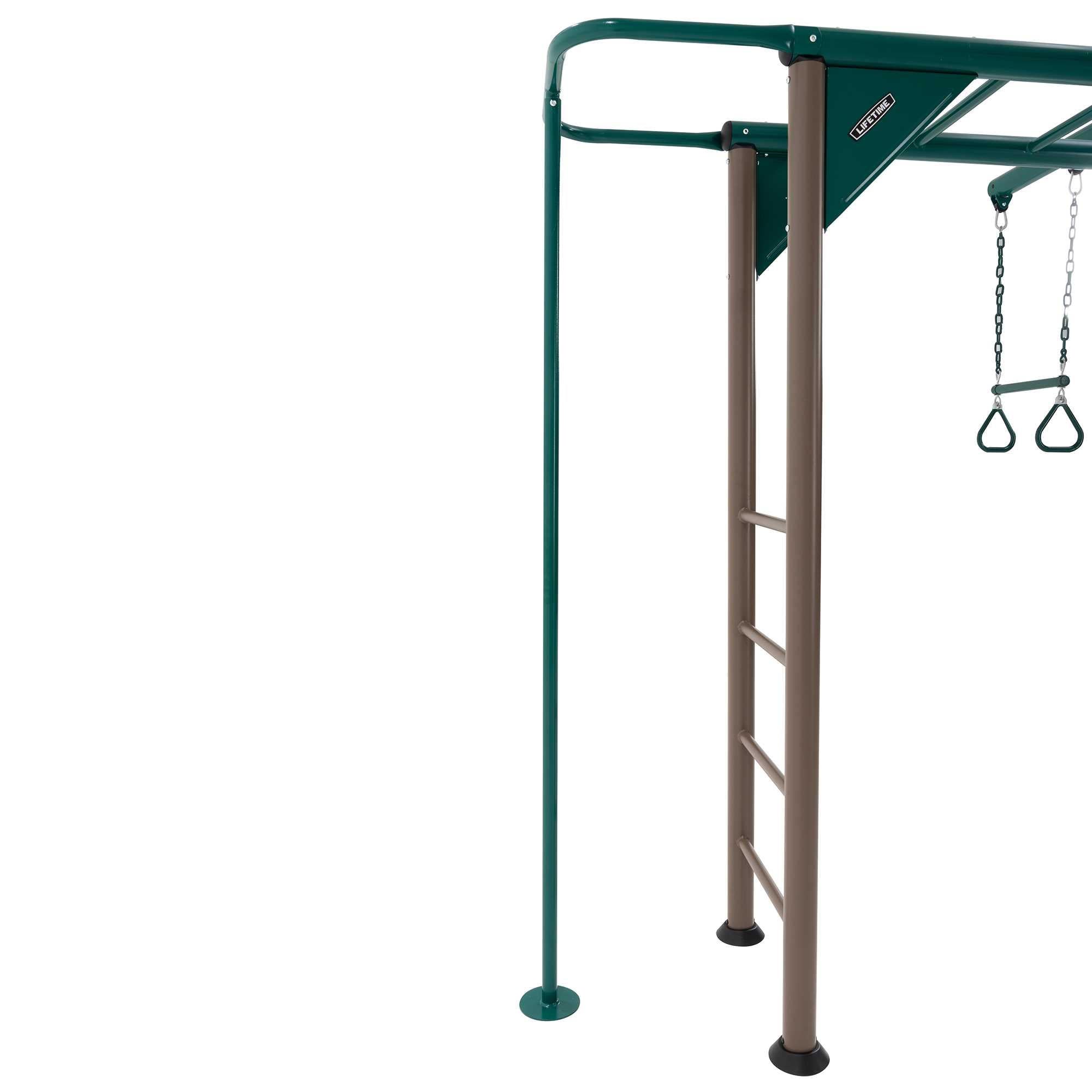 Lifetime Monkey Bar Adventure Swing Set (Earthtone) - 91028