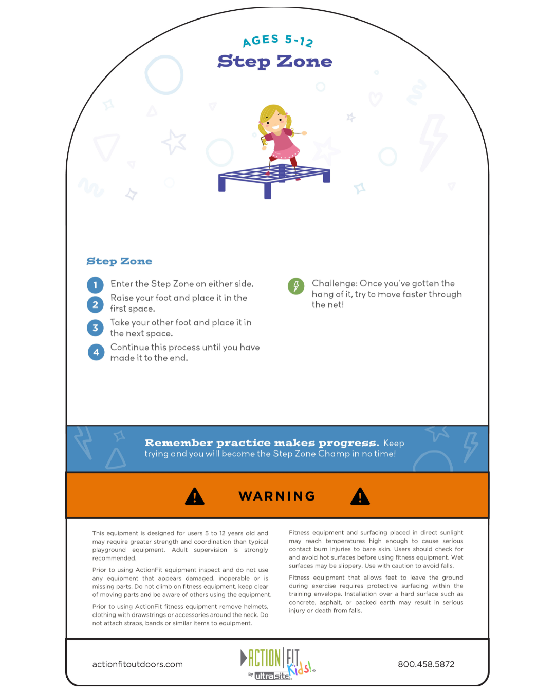 ActionFit Step Zone UP269