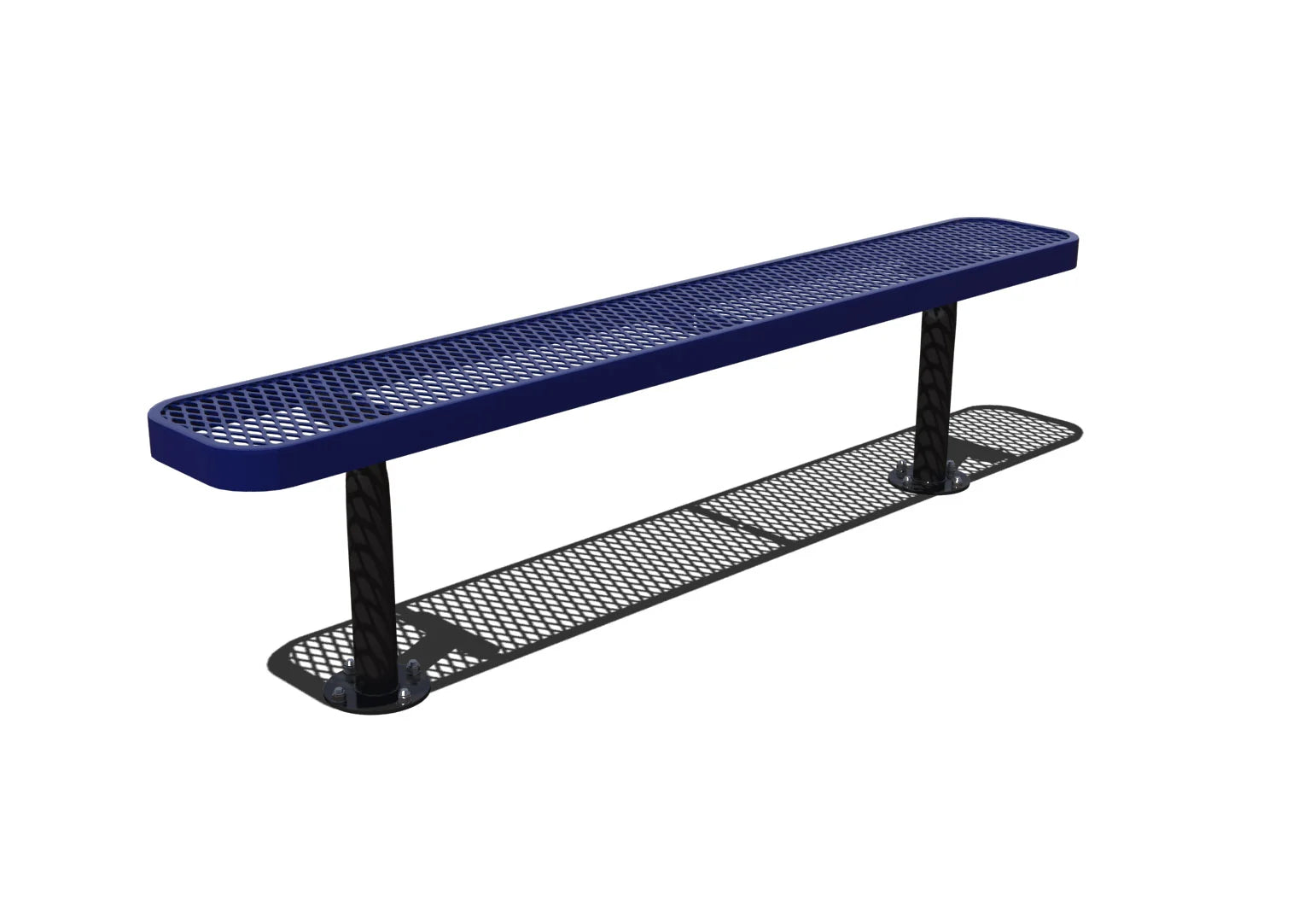 Superior Amenities Standard UltraLeisure Bench without Back - B8ULP