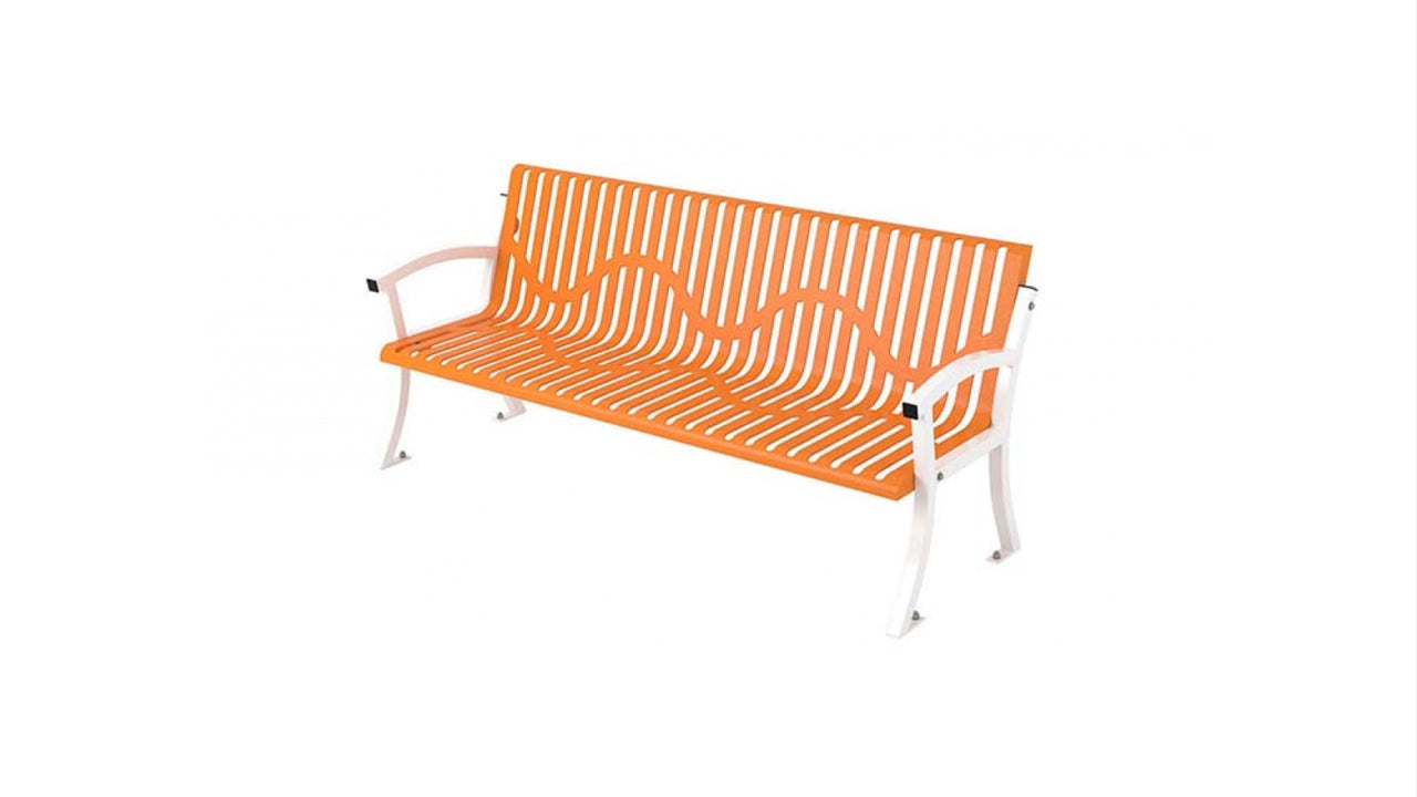 Superior Amenities Classic Casino Bench with Back - B6WBCLASSCASINO