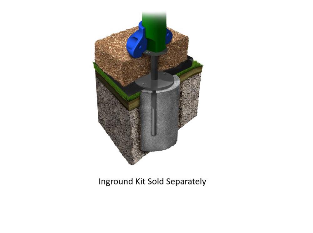 Ultra Play Discovery Ridge PlayGround with Roof DC-2MDR