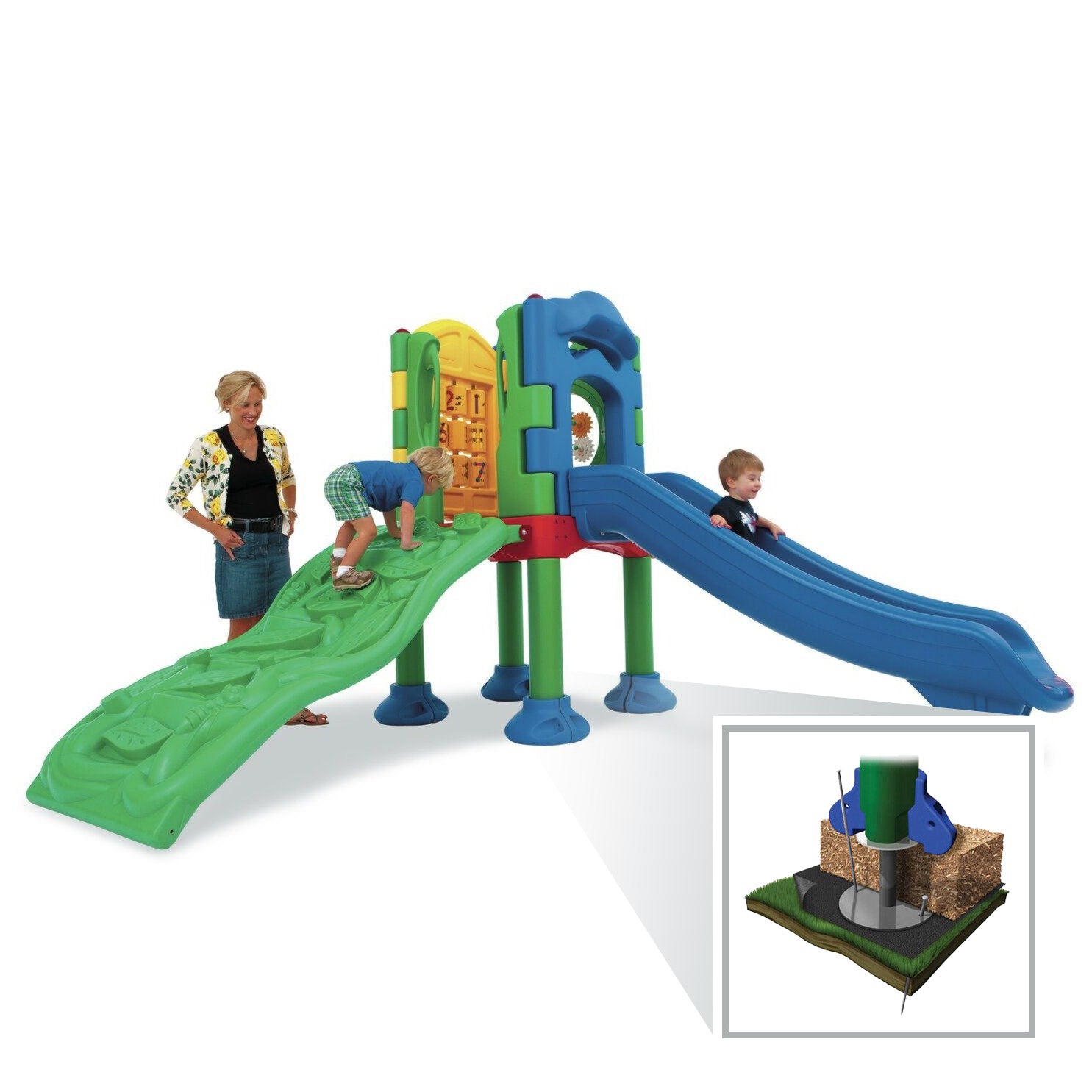 Ultra Play Discovery Hilltop PlayGround with No Roof DC-1SM