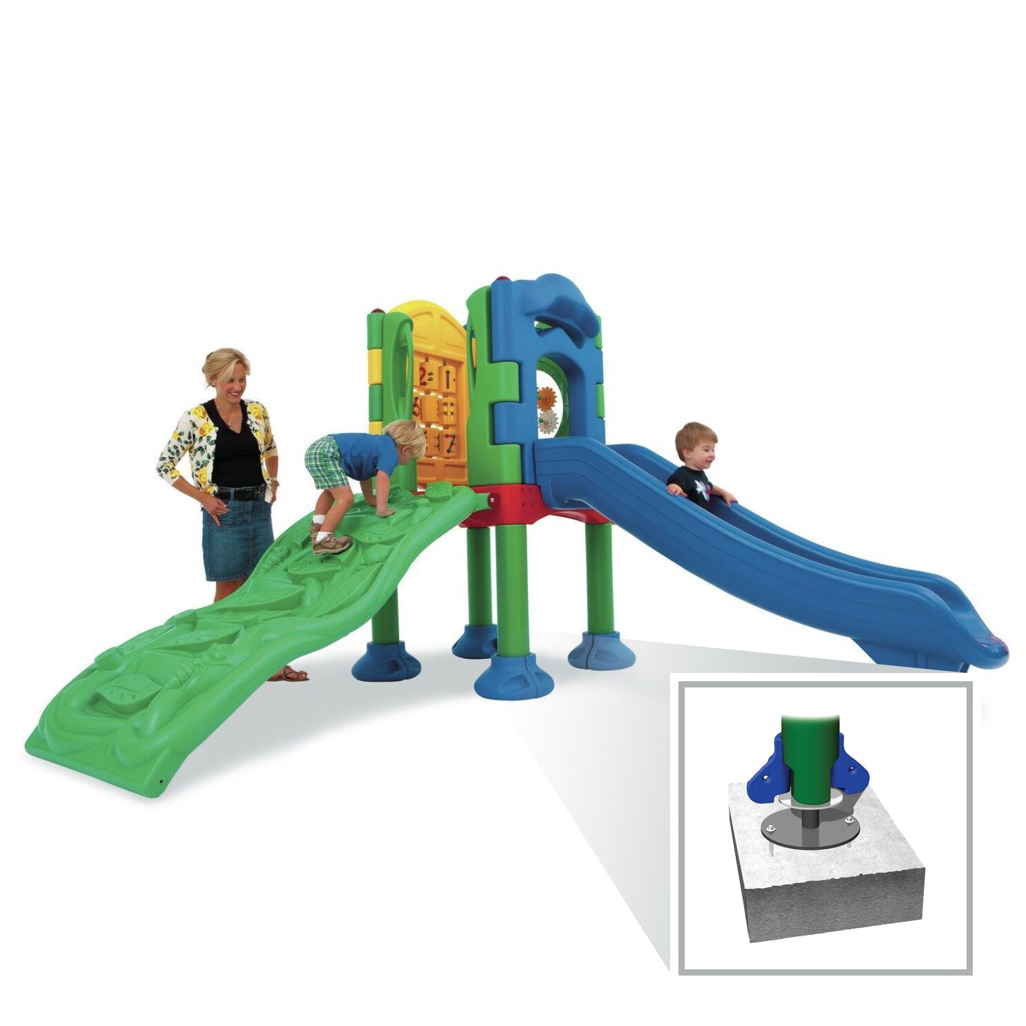 Ultra Play Discovery Hilltop PlayGround with No Roof DC-1SM