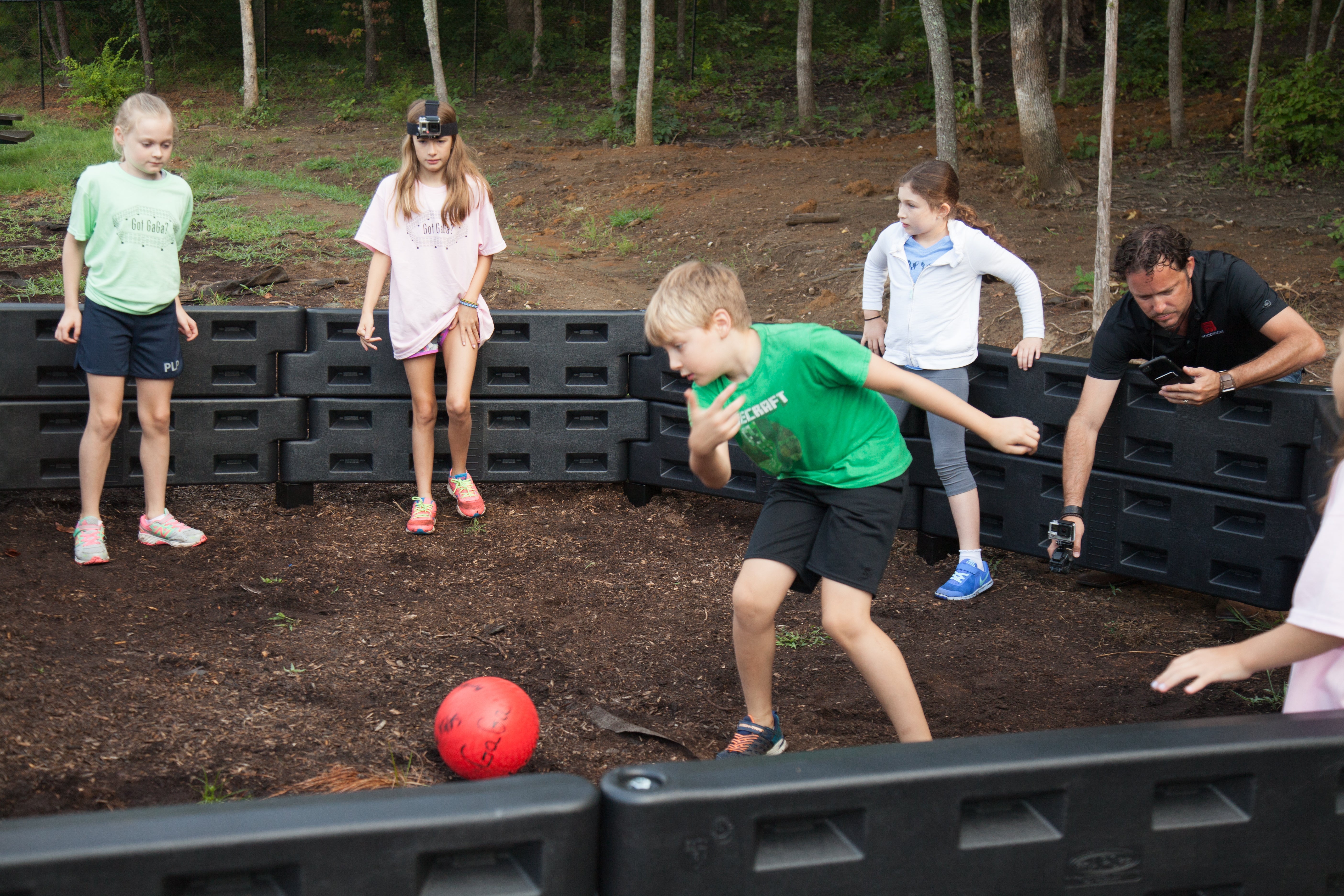 Action Play Systems Gaga Ball Pit With ADA Gate APS-GaGaPit  APS-GaGaPit15