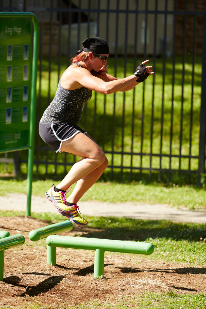 ActionFit Log Hop Station UP250