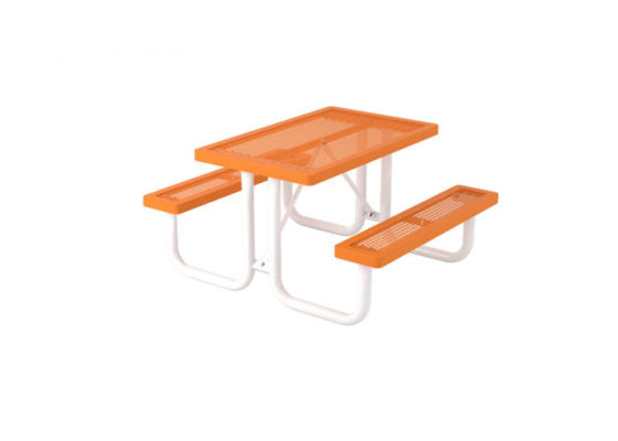 Superior Amenities Regal Rectangle Portable Table without Seatbacks - T10RC