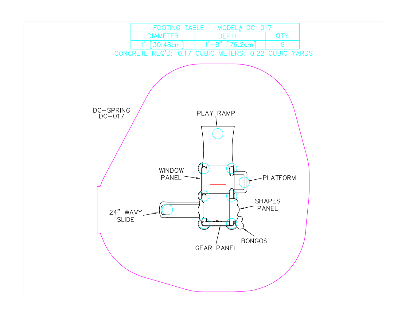 Ultra Play Discovery Center Spring Playground DC-017