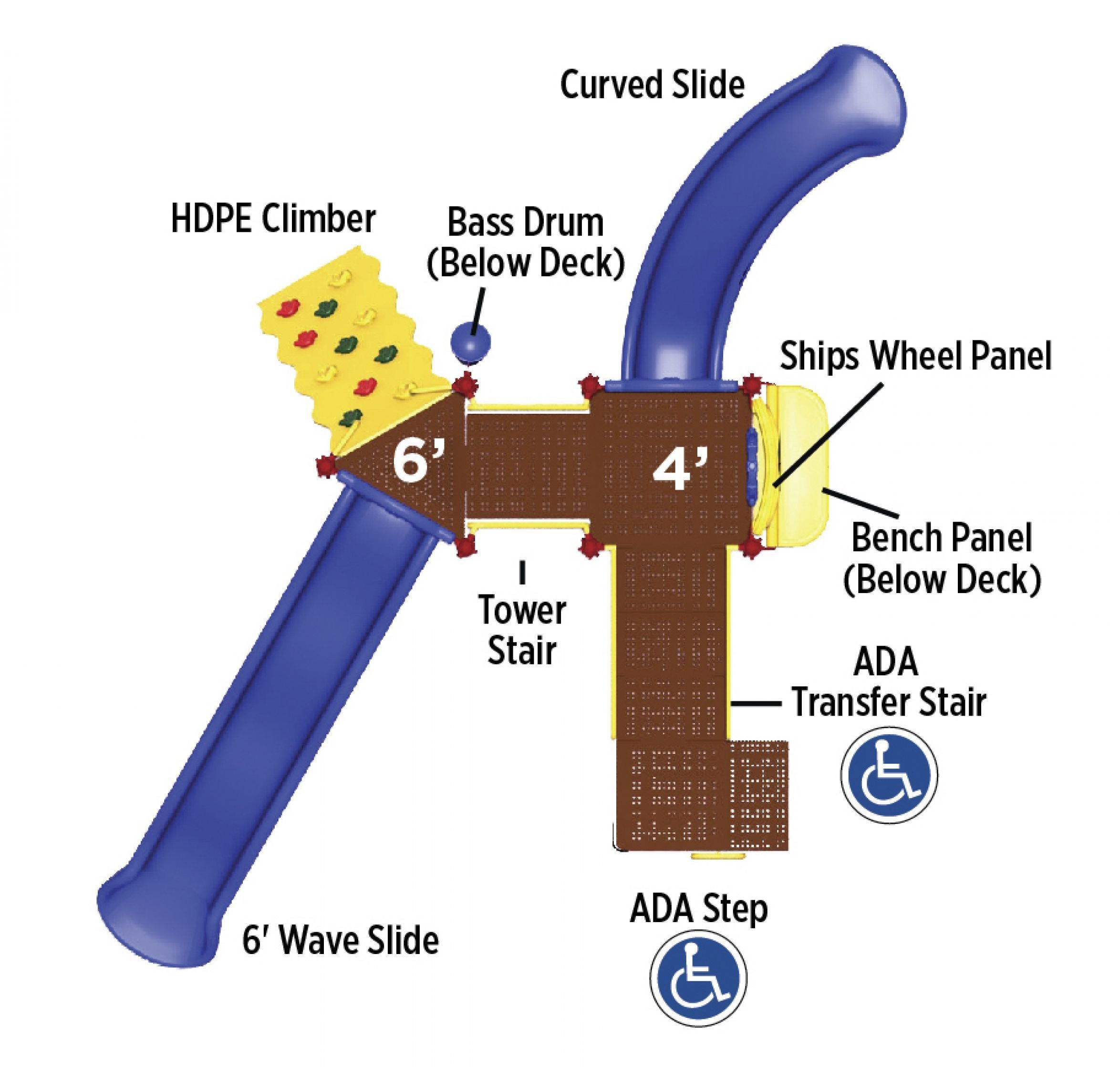 Ultra Play Timber Glen Playground  UPLAY-042