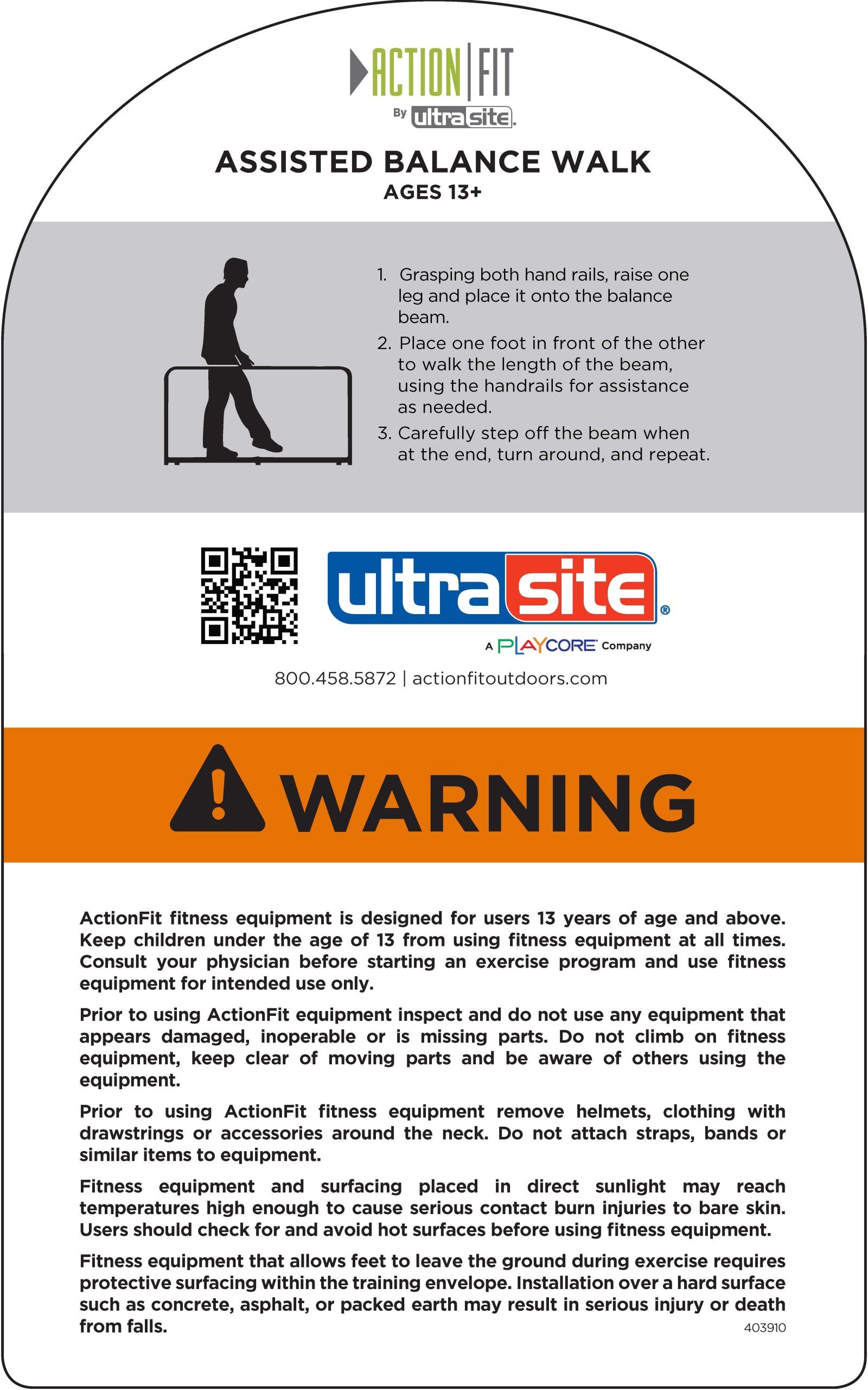 ActionFit Assisted Balance Walk UP352