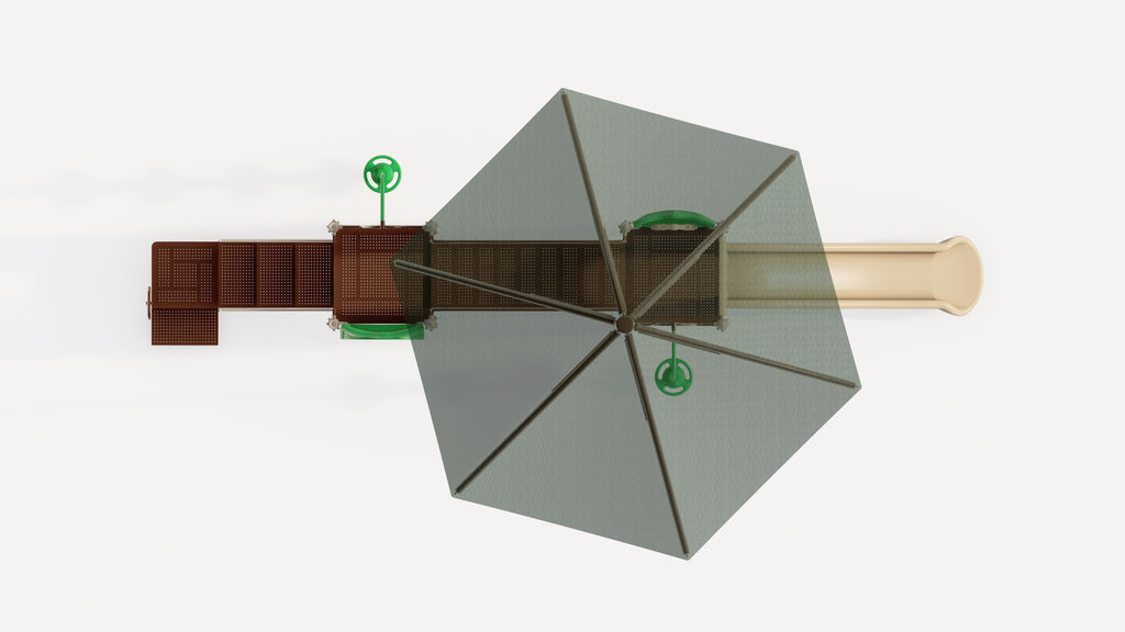Ultra Play Layfette Playground w/ Shade UPLAY-048
