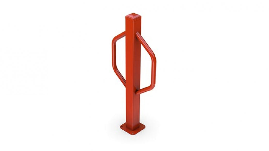 Superior Amenities Post Bike Bollard Bike Rack - BIKEPOST-ING