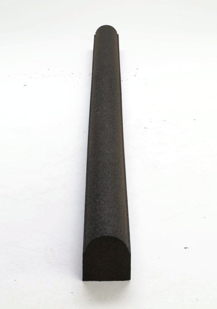 Action Play Systems Rubberific Playground Border Timbers, 8 Inch High TIMBER8INCH BLACK