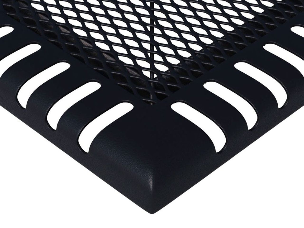 Superior Recreational 46ft x 57ft Classic Accessible Square Web Table with 3 Attached Seats T46WEBCLASS-3SMADA