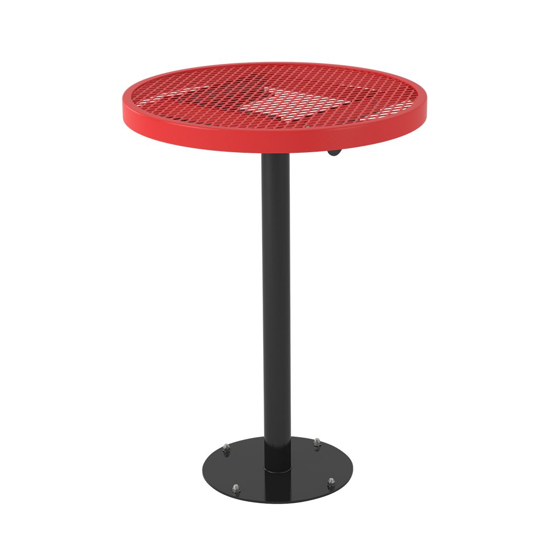 Superior Recreational 36-inch Round Bar Height Pedestal Cafe Table - T36CAFES