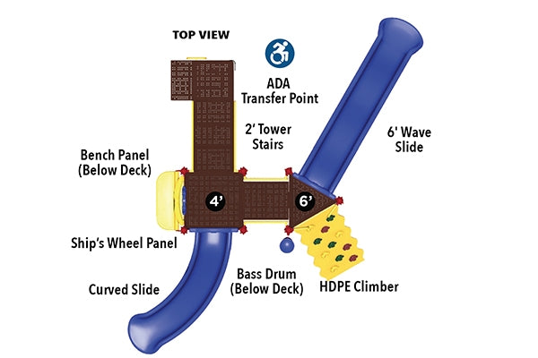 Ultra Play Timber Glen Playground UPLAY-005